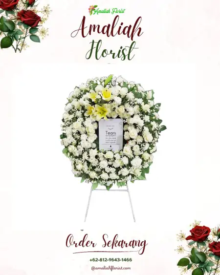 Krans Bunga Duka Kemetul